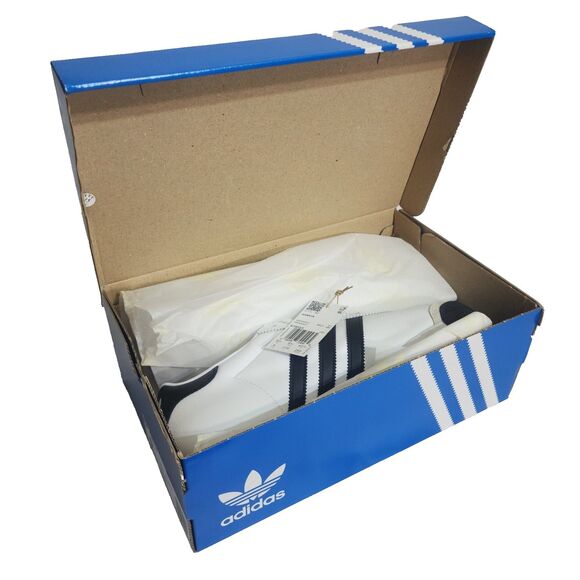 Adidas Samoa Men’s Size 9 Sneakers Cloud White 675033 NWB NIB Casual Classics - Picture 4 of 16